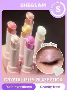 SHEGLAM Rosy Gem Jelly Glaze Stick di Perfect Shine per labbra radianti - Foto 1 di 54