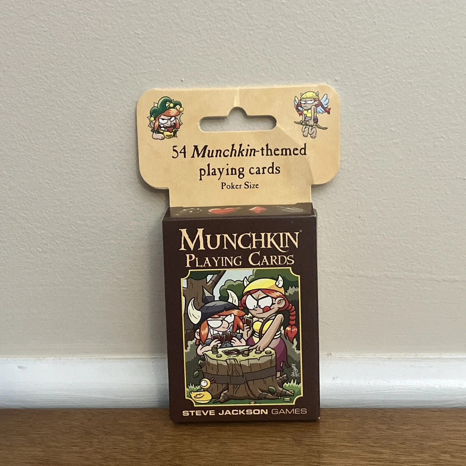 Munchkin 1st Edition 1st Printing Playing Cards NEW SJG Steve Jackson Games - Image 1 of 4