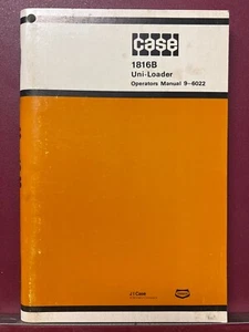 Case 1816B Uni-Loader  Operator's Manual  Original 9-6022 - Picture 1 of 1