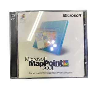 Microsoft MapPoint Version 2001 Office Mapping & Data Visualization Solution - Picture 1 of 2