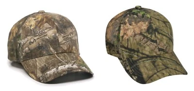 Mossy Oak Break-up Country or Realtree Edge Camo Men's Mesh Back Adjustable Hats - Image 1 of 4