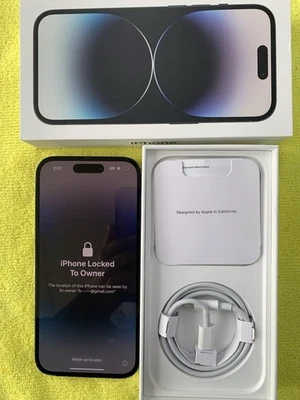 Apple iPhone 14 Pro - Negro - 128 GB - tal cual para salvamento/piezas/desmontaje Foto 1 de 4