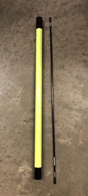 Pluma/varilla de empuje de cola de hoja amarilla personalizada Fusion 480 Stretch 550 BLH4970-amarillo Foto 1 de 4