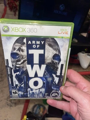 Army of Two Xbox 360 Tested & Working, Includes Manual & Case Tested Free Ship - Image 1 of 4