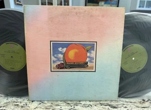 ALLMAN BROTHERS BAND / EAT A PEACH JAPAN IMPORT NSERT VG++/NM- 2X VINYL LP - Picture 1 of 8