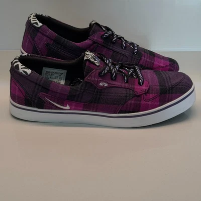 Nike SB Stefan Janoski Lona Cuadros Púrpura Zapatos de Skate Talla 7.5 Para hombres 357643-511 Foto 1 de 4
