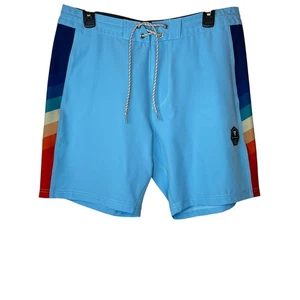 Vissla Trimline 17,5" Boardshorts in Pazifikblau Herren Größe 33 Taille - Bild 1 von 16