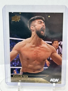 #59 WHEELER YUTA 2025 Upper Deck AEW Wrestling GOLD - Picture 1 of 2