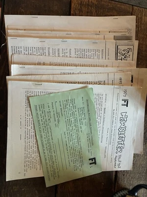 30+ Fox-Tango Newsletter Milton Lowens Yasesu Transceivers radio amateur Foto 1 de 4