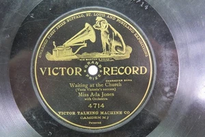 Ada Jones - VICTOR 4714 - Waiting At The Church - Picture 1 of 3