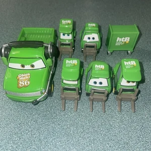 Disney Pixar Cars Diecast Chick Hicks Team Crew Chief Pitty Forklift 1:55 Scale - Picture 1 of 14
