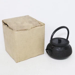 Tetera de hierro fundido Nanbu Tetsubin Seijudo ceremonia tradicional japonesa del té - Imagen 1 de 12