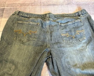 Pantalones de mezclilla CATO Premium azules lavado medio para mujer talla grande 22WP bolsillos para el sol ¡Bonitos! - Imagen 1 de 14