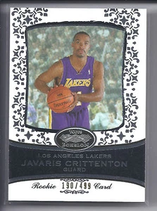 2007-2008 Topps Echelon Basketball Javaris Crittenton Lakers Base RC #190/499 - Foto 1 di 2