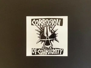 Corrosion Of Conformity Sticker Vinyl Decal 4" X 4" Window Bumper (153) - Picture 1 of 1