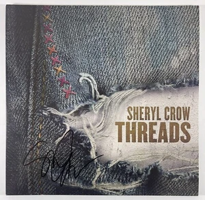 ÁLBUM DE VINILO SHERYL CROW HILOS AUTOGRAFIADOS FIRMADO DISCO DE CERTIFICADO DE AUTENTICIDAD BJ00513 - Imagen 1 de 4