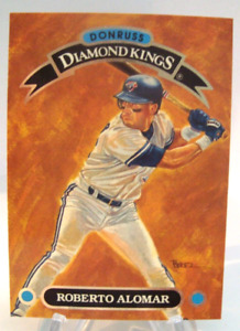1992 Donruss ROBERTO ALOMAR Diamond Kings DK-20