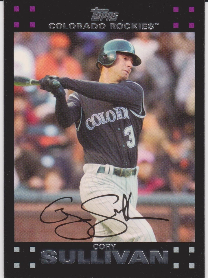 2007 Topps #205 Cory Sullivan Colorado Rockies Baseball Card - Image 1 of 1