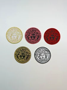 2'' Medusa Gorgon Embroidered Iron On Patch - Picture 1 of 5