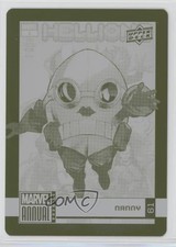 2020-21 Upper Deck Marvel Annual Printing Plate Yellow 1/1 Nanny #61 0f1g