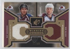 2005-06 SPx Winning Combos Gold /99 Ray Bourque Rob Blake #WC-BB HOF