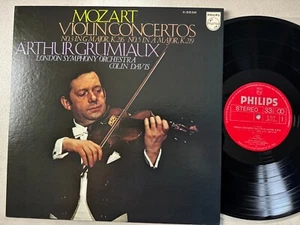ARTHUR GRUMIAUX Mozart Violin Concertos London Symphny JAPAN Vinyl LP - Picture 1 of 2