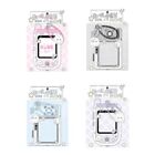 Photocard Holder Protective Sleeves with Cute Pendant and Keychain