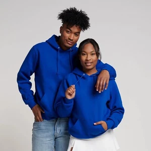 Sudadera con Capucha Russell Athletic Dri-Power Polar Azul Real Mediana Nueva - Imagen 1 de 3