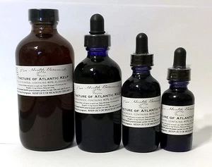 Atlantic Kelp Tincture, Extract, Thyroid, Seaweed, Multiple Sizes - Picture 1 of 1