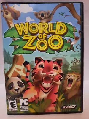 World of Zoo (PC, 2009) Rated E,THQ,Booklet included Free Shipping  - Image 1 of 2