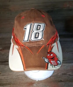 Kyle Busch #18 Joe Gibbs M&Ms Racing Mütze Cap. Braune Kugelkappe. - Bild 1 von 11