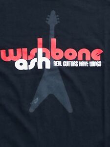 Wishbone Ash Shirt Andy Powell Martin Turner Argus Pilgrimage Thin Lizzy T-Shirt