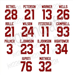 Arizona Cardinals STICKER DECAL 2000s stars - Picture 1 of 30