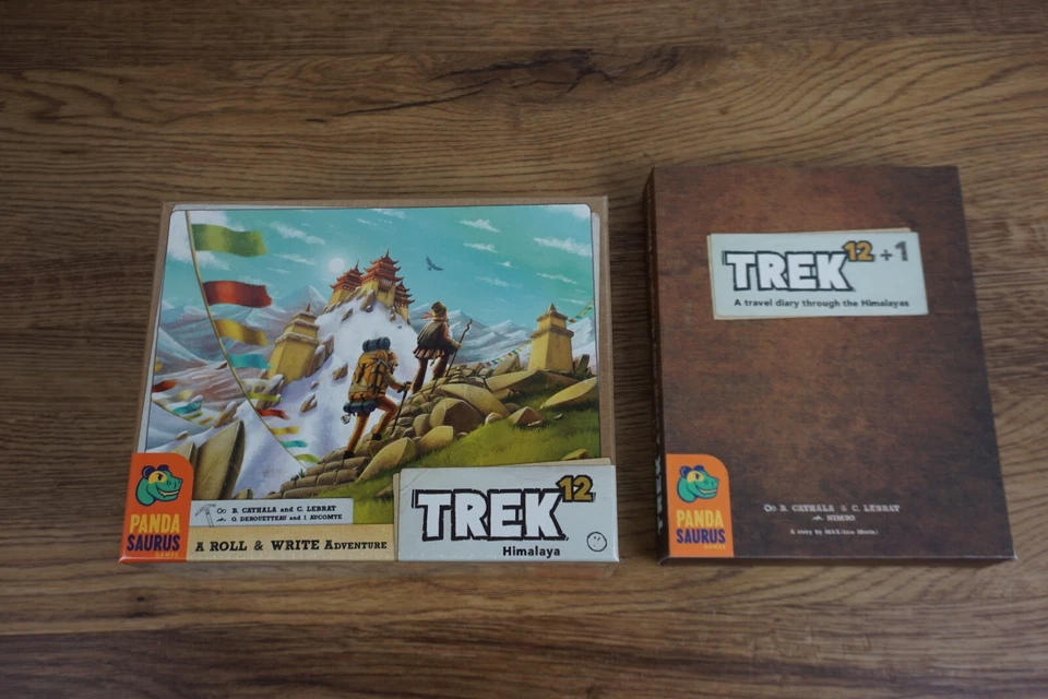 Trek 12 Roll & Write Juego de Mesa + Expansión Pandasaurus Foto 1 de 1
