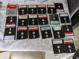 20 X CF-2 3 Inch Disks For Amstrad/Spectrum Used And Formatted - Photo 1/1