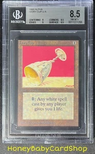 MTG Limited Edition Alpha 1993 Ivory Cup BGS 8.5Q++ (Baby Quad++) NM/MT+ 93/94 - Picture 1 of 6