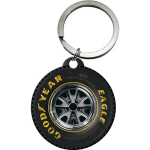 Original GOODYEAR Schlüsselanhänger "Eagle" - Edelstahl Keyring Anhänger Reifen - Bild 1 von 3