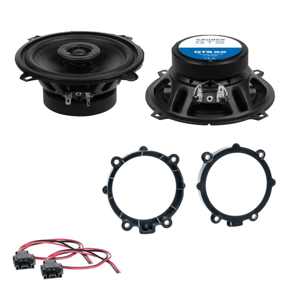 Crunch GTS52 Lautsprecher 13 cm Einbauset für Mercedes Vito Viano W639 vorne - Bild 1 von 1