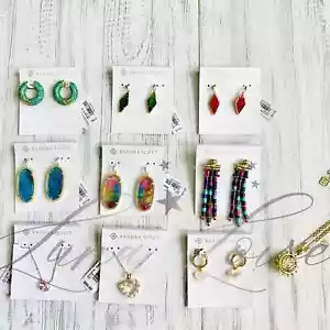KENDRA SCOTT Jewelry Lot (Elle, Ashton, Sienna, Jolie, Mikki & More) NWT - Picture 1 of 7