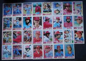 St. Louis Cardinals 1982 Topps Team Set 31 Cartas CAMPEONES DE LA SERIE MUNDIAL Cantidad - Imagen 1 de 2