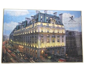 The Ritz London Cityscape Collectible Jigsaw Puzzle Buwier Solid Thick RARE NEW - Picture 1 of 12