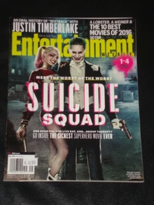Entertainment Weekly EW magazine 2016, Suicide Squad, Margot Robbie, Jared Leto - Picture 1 of 1