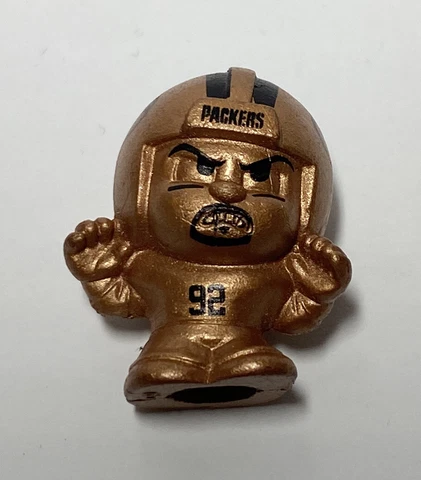 NFL Teenymates Legends Bronze Reggie White Green Bay Packers 1:96 Pack Odds MINT Cover