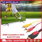 1.5m HDMI-compatible to RCA Video Audio Cable AV Cord Converter Adapter for DVD