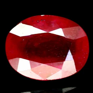 SHOLA Echt 3,66 Ct Natürlicher Rot Rubin aus Madagaskar - Imagen 1 de 2