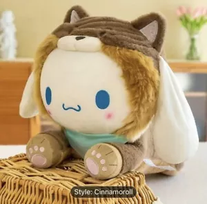 Sanrio Hello Kitty 14’ Cinnamoroll Dog Cosplay Plush Stuffed Animals U.S Seller - Picture 1 of 5