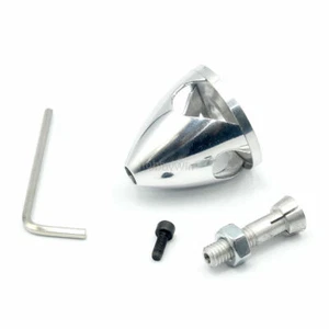 4 Bladed 1.25in 32mm Aluminum Spinner for 4mm Shaft Motor RC Model Airplane - Picture 1 of 6