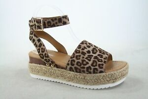 NEW Women's Fashion Casual Open Toe Flat Platform Sandal Shoes Size  5 -10 