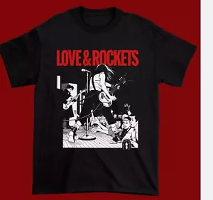 Love and Rockets Band Kurzarm Baumwolle schwarz alle Größen S-5XL Shirt - Bild 1 von 9