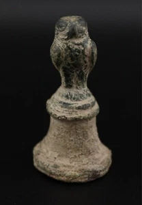 Ancient Roman Bronze Owl Figure - Picture 1 of 6